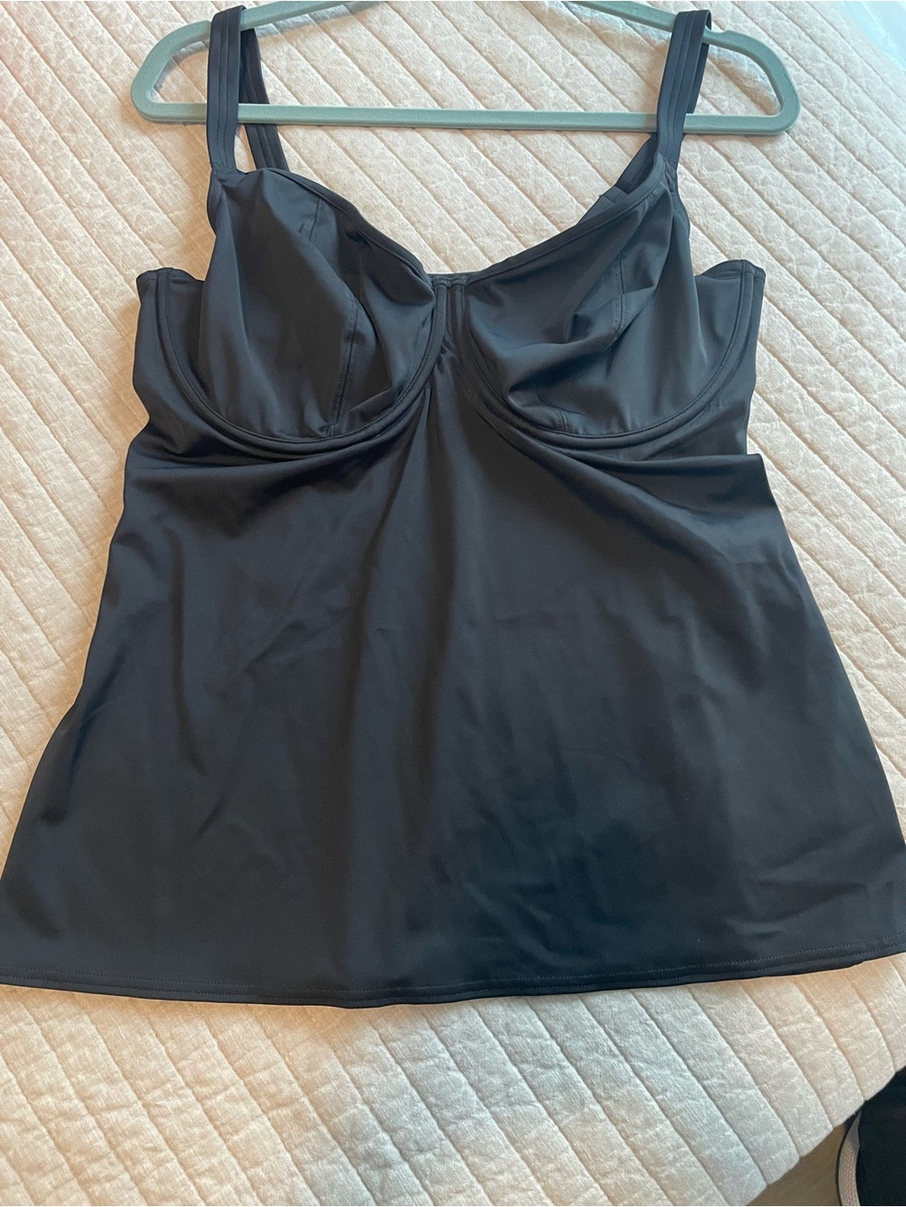 Freya Remix underwire plunge tankini top